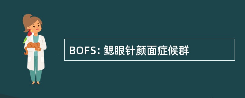 BOFS: 鳃眼针颜面症候群