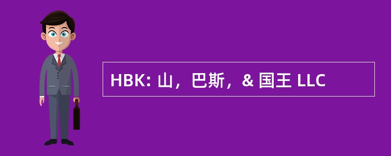 HBK: 山，巴斯，& 国王 LLC