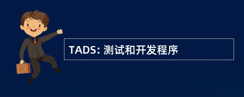 TADS: 测试和开发程序