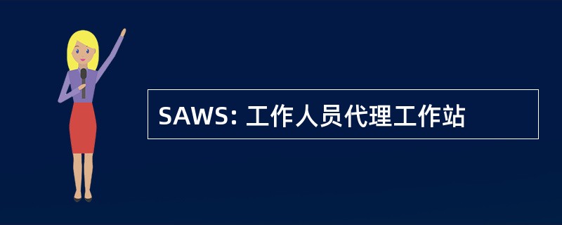 SAWS: 工作人员代理工作站