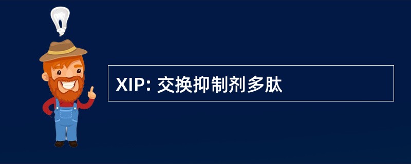 XIP: 交换抑制剂多肽