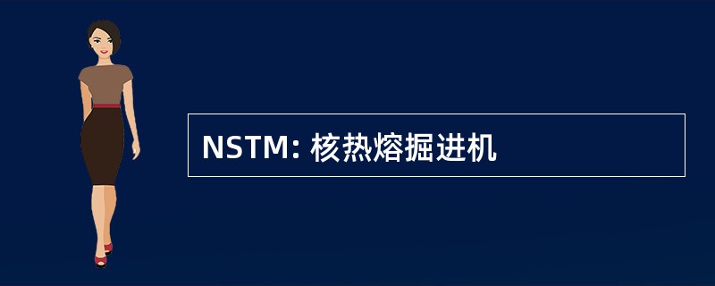 NSTM: 核热熔掘进机