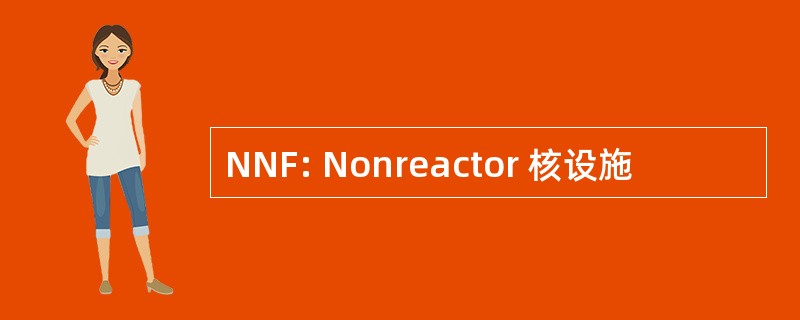 NNF: Nonreactor 核设施