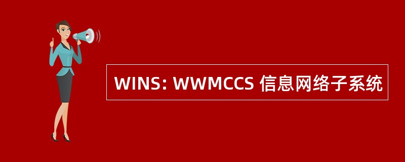 WINS: WWMCCS 信息网络子系统