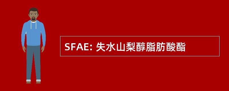 SFAE: 失水山梨醇脂肪酸酯