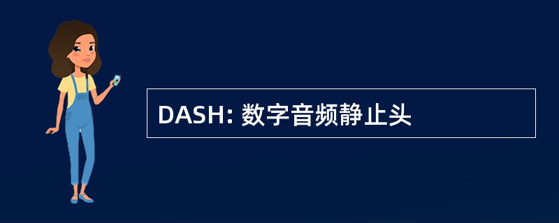 DASH: 数字音频静止头