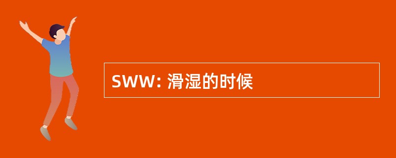 SWW: 滑湿的时候