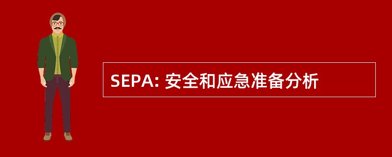 SEPA: 安全和应急准备分析