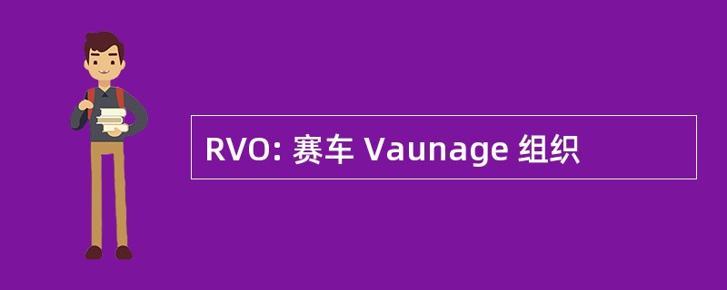 RVO: 赛车 Vaunage 组织