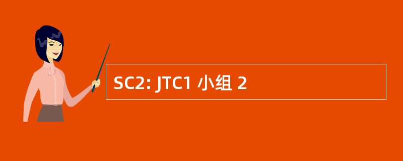 SC2: JTC1 小组 2