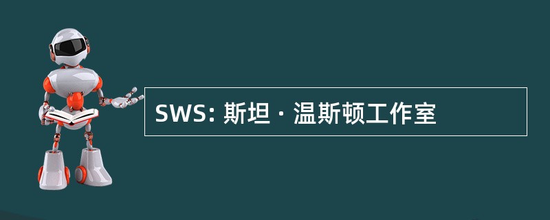 SWS: 斯坦 · 温斯顿工作室