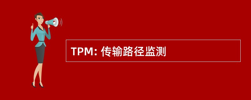 TPM: 传输路径监测