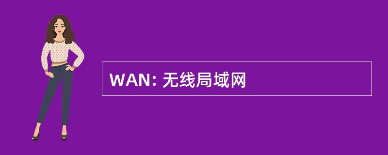 WAN: 无线局域网