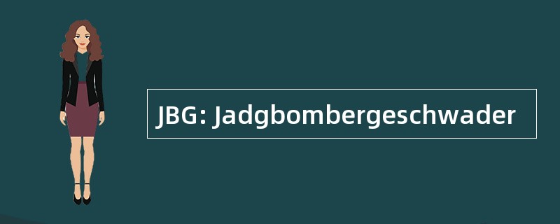 JBG: Jadgbombergeschwader