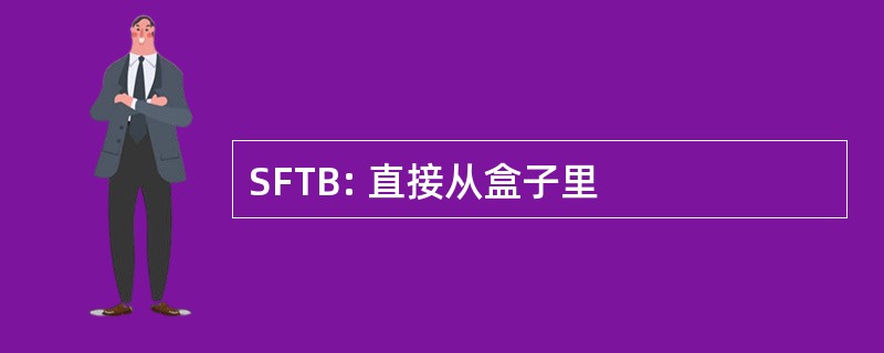 SFTB: 直接从盒子里