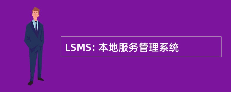 LSMS: 本地服务管理系统