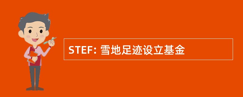 STEF: 雪地足迹设立基金