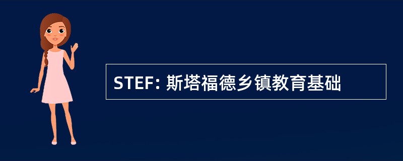 STEF: 斯塔福德乡镇教育基础