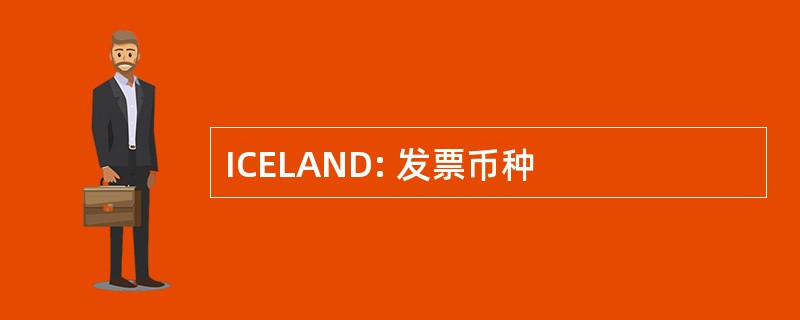 ICELAND: 发票币种