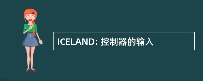 ICELAND: 控制器的输入