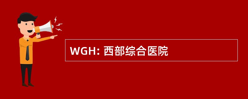 WGH: 西部综合医院