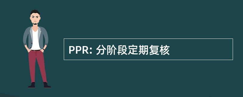 PPR: 分阶段定期复核