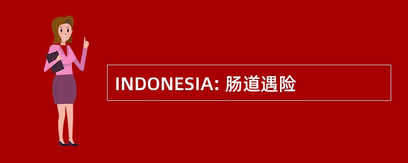 INDONESIA: 肠道遇险