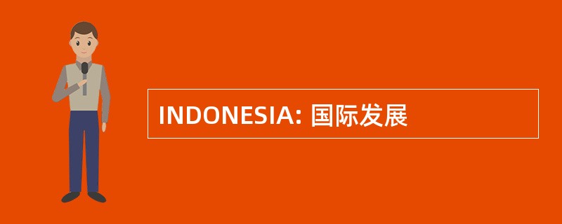 INDONESIA: 国际发展