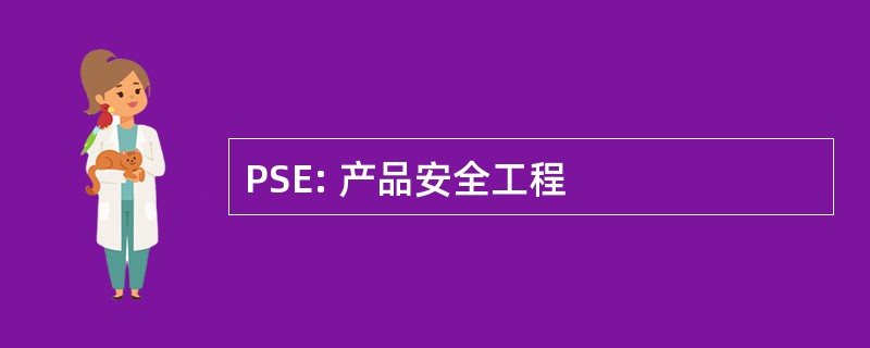 PSE: 产品安全工程