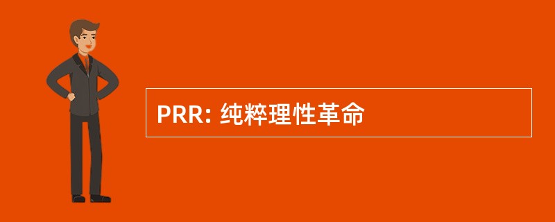 PRR: 纯粹理性革命