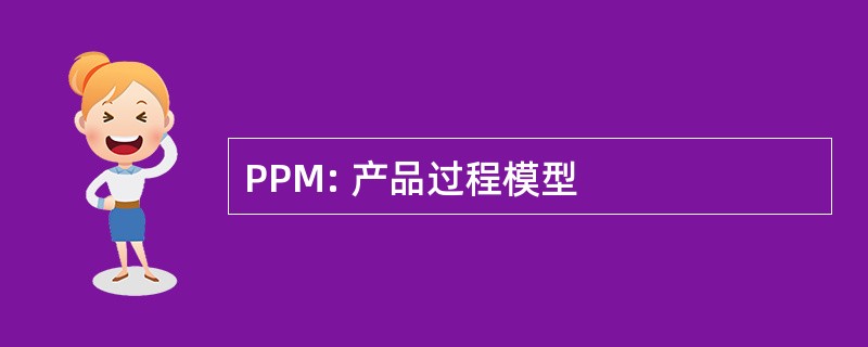 PPM: 产品过程模型