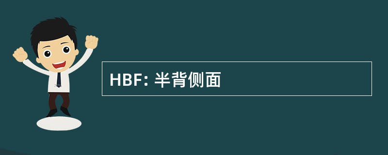 HBF: 半背侧面