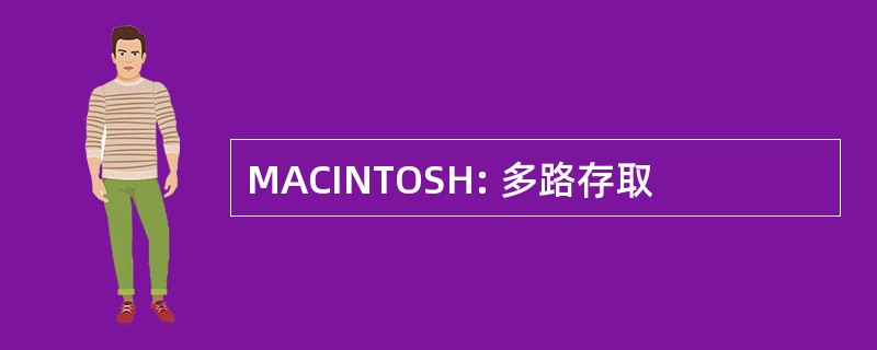 MACINTOSH: 多路存取