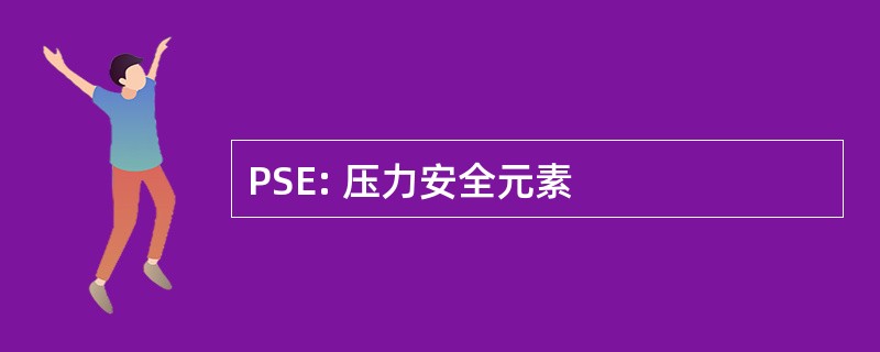 PSE: 压力安全元素