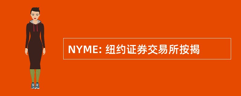 NYME: 纽约证券交易所按揭