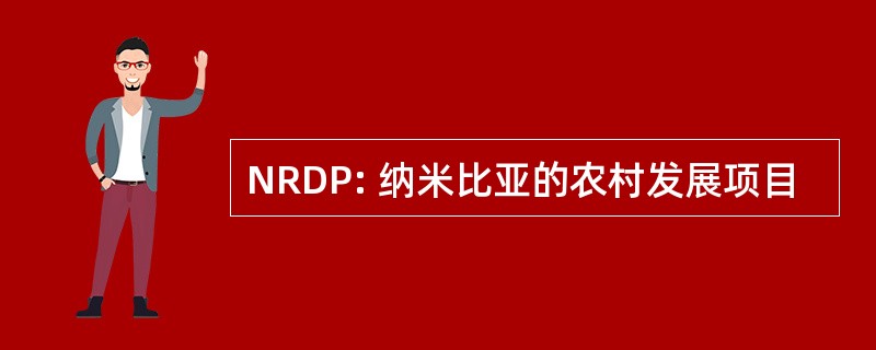 NRDP: 纳米比亚的农村发展项目