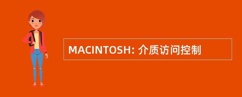 MACINTOSH: 介质访问控制