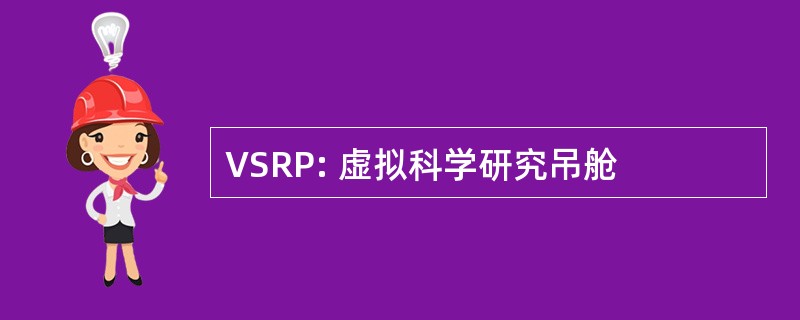 VSRP: 虚拟科学研究吊舱