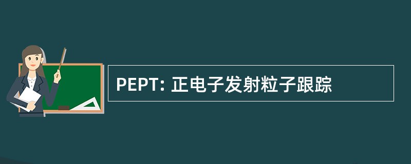 PEPT: 正电子发射粒子跟踪