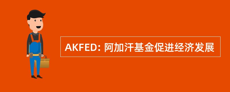 AKFED: 阿加汗基金促进经济发展