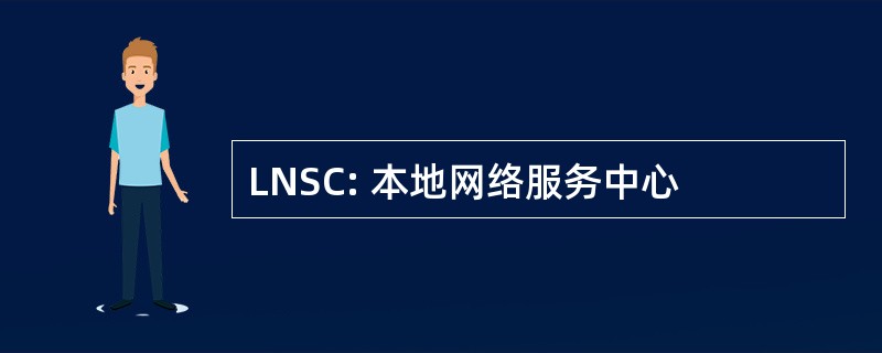 LNSC: 本地网络服务中心