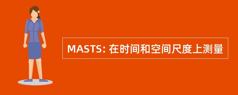 MASTS: 在时间和空间尺度上测量