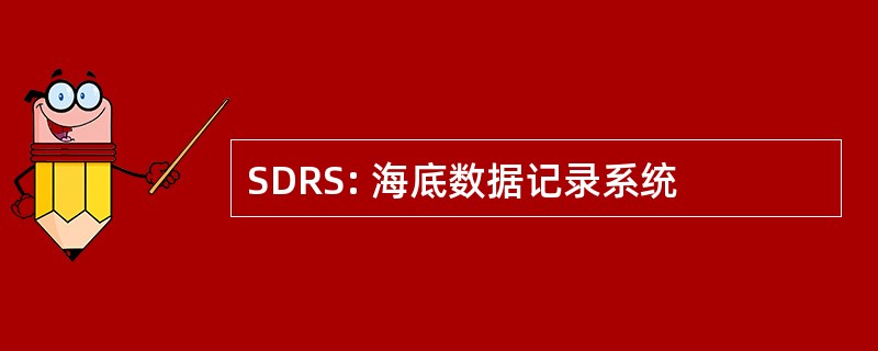 SDRS: 海底数据记录系统