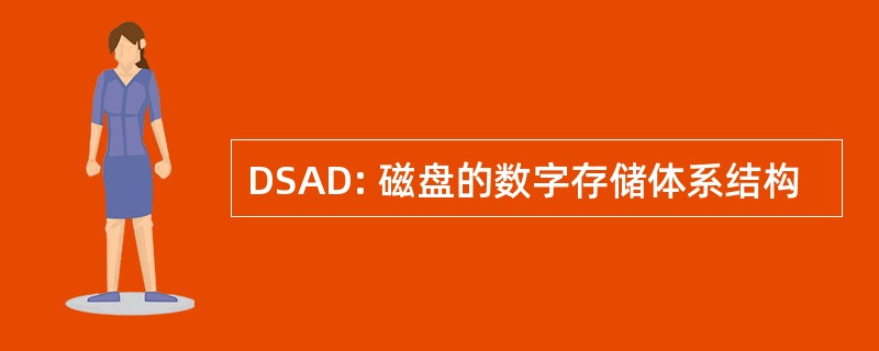 DSAD: 磁盘的数字存储体系结构