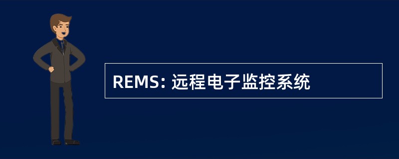 REMS: 远程电子监控系统