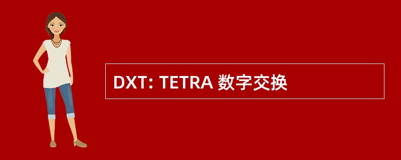 DXT: TETRA 数字交换