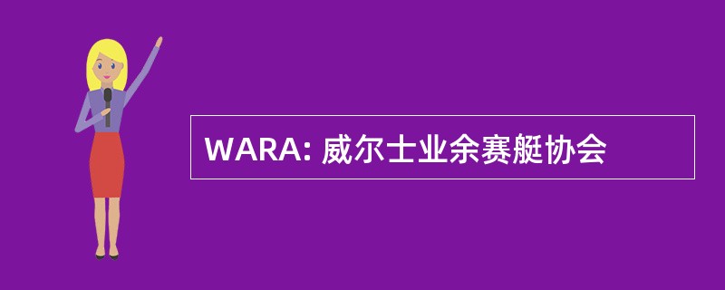 WARA: 威尔士业余赛艇协会