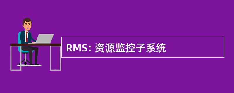 RMS: 资源监控子系统