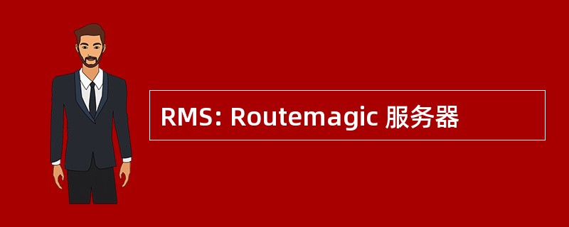 RMS: Routemagic 服务器