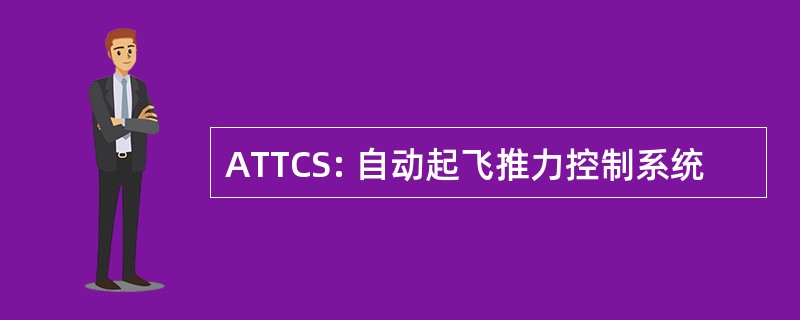 ATTCS: 自动起飞推力控制系统